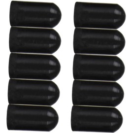 Taicols Silent Tip Drum Stick, Skill Percussion Instrument Accessories Drum Stick Tip Black (30)