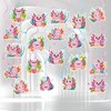 32Pcs Axolotl Hanging Swirl Birthday Party Supplies Swirl Axolotl Ceiling