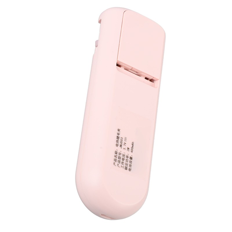 Heated Eyelash Curler Pink Portable Electric Long Lasting Eyelash Curler