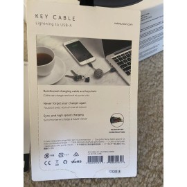 Native Union Key Cable Lightning to USB Charging Key Fob (Apple MFi Certified)