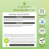Aloderma Pure Aloe Vera Gel - Soothes and Hydrates Dry,
