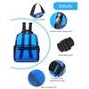 TINYAT Small Clear Backpack Stadium Approved 12x12x6 Transparent Bag See
