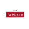 Elitex Training Athlete Embroidered Velcro Patch for Backpacks and Vests