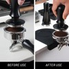 DIBTSA Espresso Tamping Mat, Silicone Coffee Tamper Mat with Corner