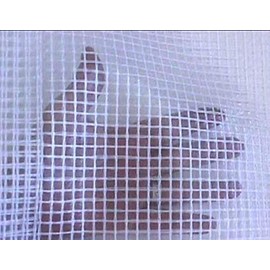 6' x 8' Clear Heavy Duty 14 mil Poly Tarp for Nursery Greenhouse Garden (Finished Size Approx. 5'6" x 7'6")