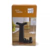Our Table Wine Saver Pump With 2 Stoppers Black
