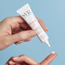 SVR Palpebral Crema para Párpados y Contorno de Ojos Sensibles, Secos e Irritados 15 ml