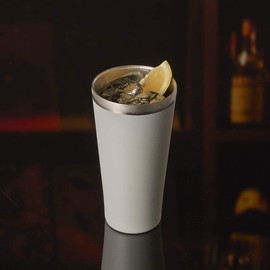 Doshisha DNHT-400WH Tumbler, White, 13.5 fl oz (400 ml)