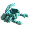 WUALAIER 3D Printed Cyber Crab 3D Animals Toys 3D Printer