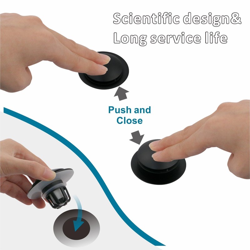 Bathroom Sink Drain Stopper,Welsan Universal Pop Up Drain Strainer with