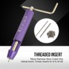 Helicoil Thread Repair Installation Kit,50pcs M1.6 x 2D Stainless Steel