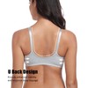 Curyon Women's Cotton Front Closure Bras Full Coverage Wirefree Everyday