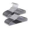 SONGMICS Clothes Hangers, Pack of 50 Plastic Coat Hangers, Space-Saving,