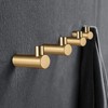 Wall Mounted Gold Clothes Hooks, Brass Coat Hooks, Decorative Wall