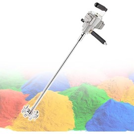 Agitador neumático de Pintura de 20 L, Potencia: 1/8 HP, Mezclador Manual, para Mezcla de tintes, Mezcla de hidrosoles y agitación de líquidos químicos.