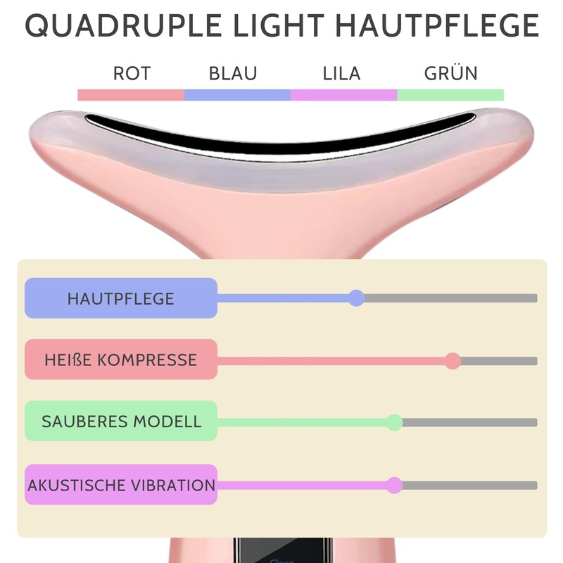 Face Device Face Massager Face Massager Lifting with 4 Modes