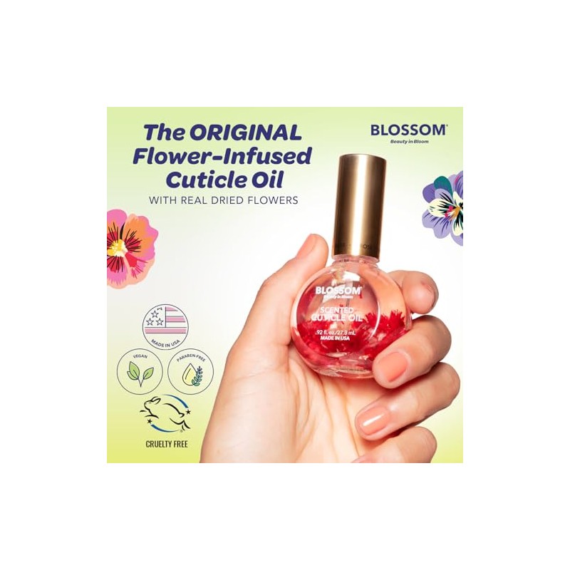 (Kiwi 1 fl.oz) - BLOSSOM SCENTED CUTICLE OIL KIWI 25ml