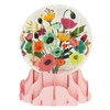 Up With Paper Pop Up Snow Gloves Greetings Garden Bouquet