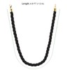 PINGEUI 4 Packs 4.9 Feet Stanchion Twisted Rope, Hemp Braided