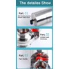 WEPUMP 2'' Single Acting Tri Clamp Sanitary Pneumatic Butterfly Valve