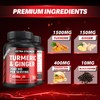 Turmeric Curcumin Supplement 2060mg with Organic Turmeric & Ginger, 95%