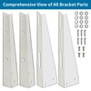 Heavy Duty Mini Split Wall Mounting Bracket Outside,Stainless Steel AC