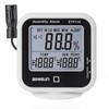 ALLOSUN Digital Thermometer Hygrometer Indoor Humidity Greenhouse Temperature Monitor Alarm
