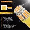 Wowpartspro 10x Roof Top Cab Marker Running Light Bulbs For