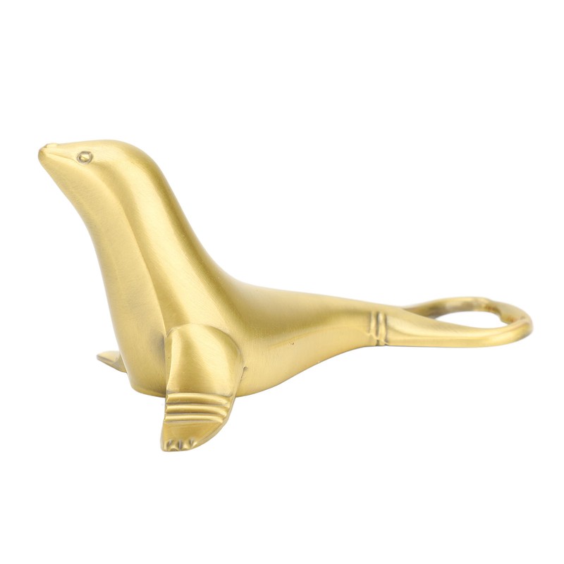 Bottle Opener Metal Sea Lion Shaped Non Slip Handle Bottle