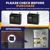 2-Pack WPW10350564 Refrigerator Capacitor Compatible with Whirlpool W10350564, Replaces PS11753490