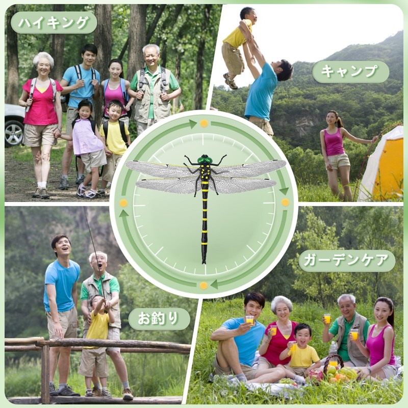2025年新型「市販最大 オニヤンマ16センチ」虫除けとんぼ リアル 虫除け対策 肉食トンボ 耐久性PVC素材 安全ピン付きストラップ付き 釣り 室内装飾 ベランダ