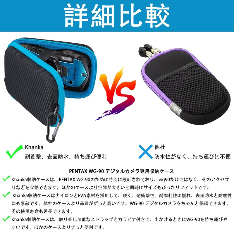 Pentax RICOH PENTAX WG-90 Digital Camera Storage Case WG Series