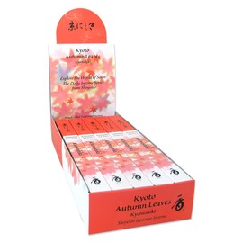 Shoyeido's Kyoto Autumn Leaves Incense - 1 Pack of 10 Bundles, 35 Sticks per Bundle