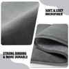Grey Memory Foam Bath Runner Mat Long Narrow Bathroom Rug