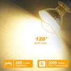 GVOREE GU5.3 MR16 LED Spotlight Warm White, 5 W Replaces