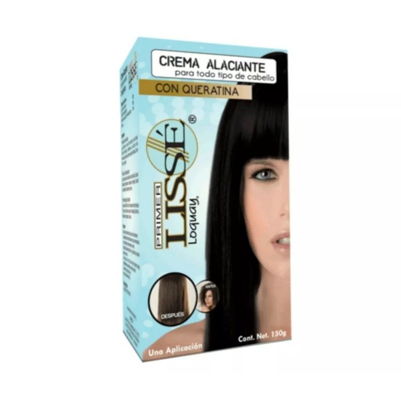 LOQUAY PRIMER LISSE CREAM HAIR RELAXER W/KERATIN CREMA ALACIANTE CON