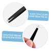 Baluue Eyebrow Plucker Tweezers Set of Precision Stainless Steel for