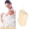 BETOOKY Esponja Exfoliante Corporal de Sisal para Ducha, Limpieza Profunda