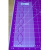 1" Border with Corner Quilting Stencil - NS85