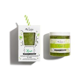 LEPO | Kiwi Smoothie Gummage 250 ml, energetisierendes Körperpeeling mit Kiwy