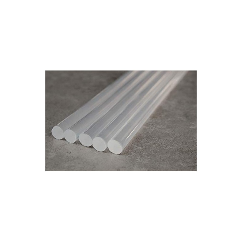 Barras de Silicon grueso 11mmx25cm. 1kg-100 barras aprox. Hot-Melt Stick