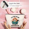 LIANGW Dumpster Fire Gifts Makeup Bag, Funny Dumpster Bag,Dumpster Fire