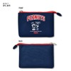 Snoopy Snoopy0303 Cosmetic Pouch, Travel Pouch, 3 Pockets, navy (SPZ-2875)