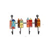 Gall&Zick Wall Hook Colourful Set Ceramic Hand Painted Hand Painted