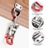 Dfuqanb 4-Piece Stainless Steel Toggle Lock Set, Tension Clasps, M4