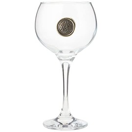 English Pewter Company Sheffield, England Gin Glass MON301 with Your Choice of Initial (A)