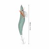10pcs Squid Jig Hook Hard Fishing Lures Luminous Wood Fishing