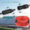 Solar Panel Extension Cable - 8AWG 5FT Solar Wire with