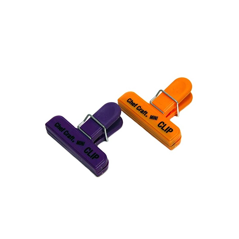 Chef Craft Select Plastic Mini Bag Clip, 3 inch Width