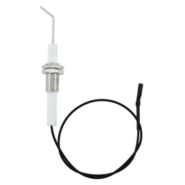 Aifeier ET Ignition Wire Ceramic Electrode Assembly, Threaded Igniter Wire Replacement Propane Gas Patio Heater Spark Plug Wire, Suitable for Push Button Piezo Igniter(1 Pack)